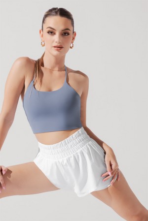 POPFLEX Flexy Crop Top Blau | 17HSJBEDR