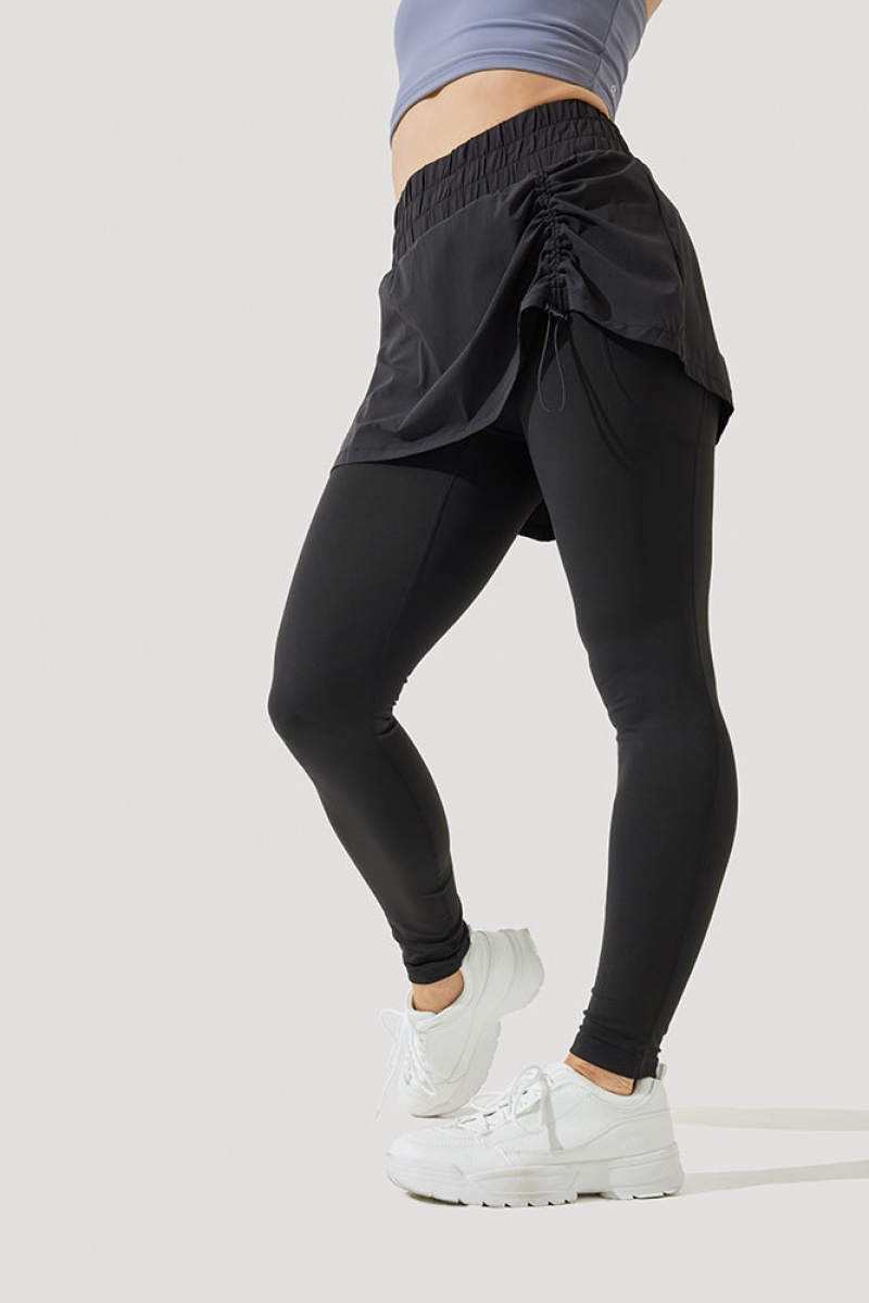 POPFLEX Bungee Sklegging Schwarz | 78KTVPZHI