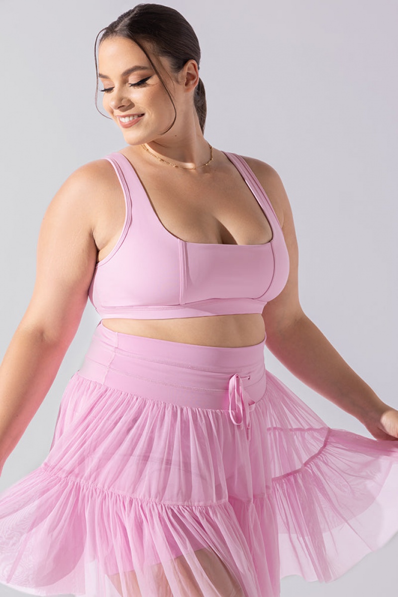 POPFLEX Corset Bra Bubblegum | 12GPDZXAL