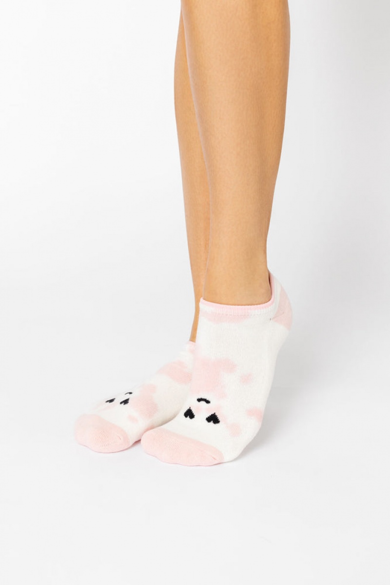 POPFLEX Heart Eyes Low Rise Socks Rosa | 21DXFAVPZ