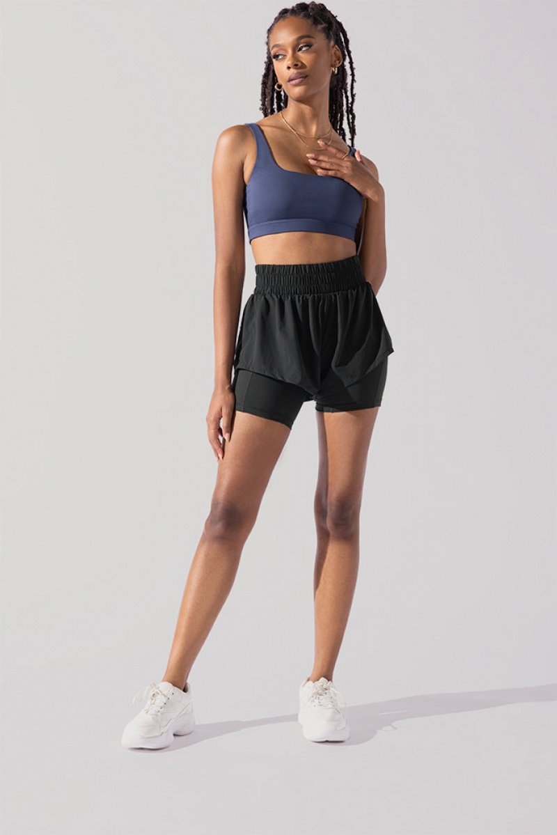 POPFLEX Midi Supershort™ Schwarz | 97QZEXJPR