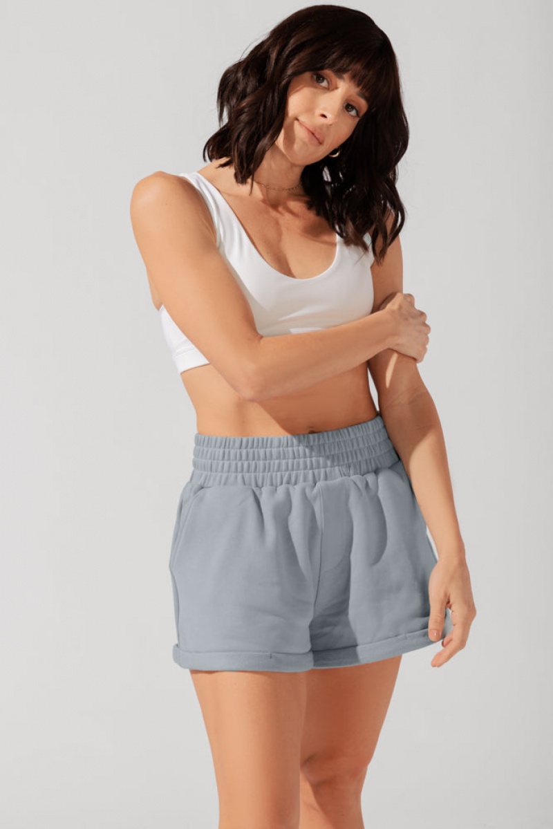 POPFLEX Ooey Gooey Lounge Shorts with Pockets Blau | 71DBZQRTF