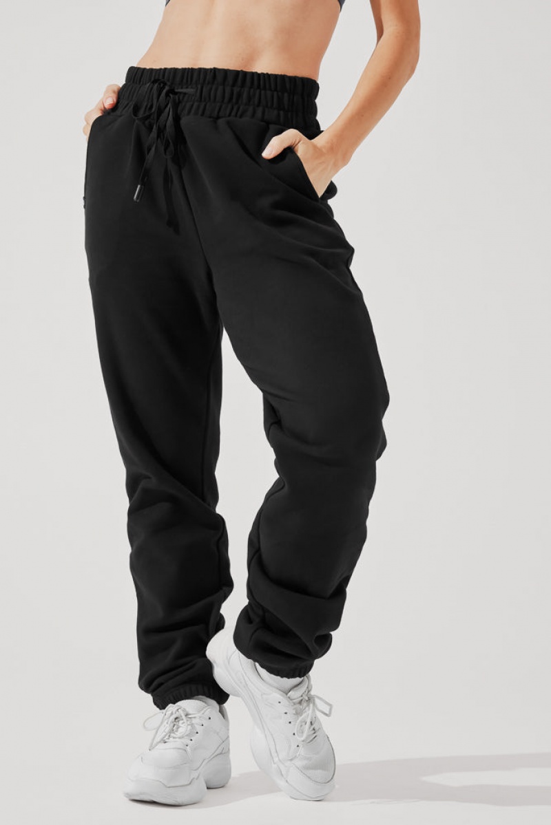 POPFLEX Ooey Gooey Sweatpant Schwarz | 09XORFPAV