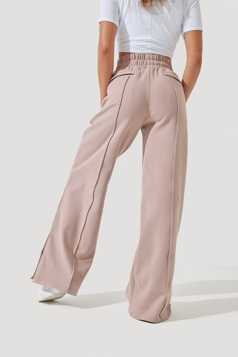 POPFLEX Perfect Plane Pants Beige | 78KRFTXYM