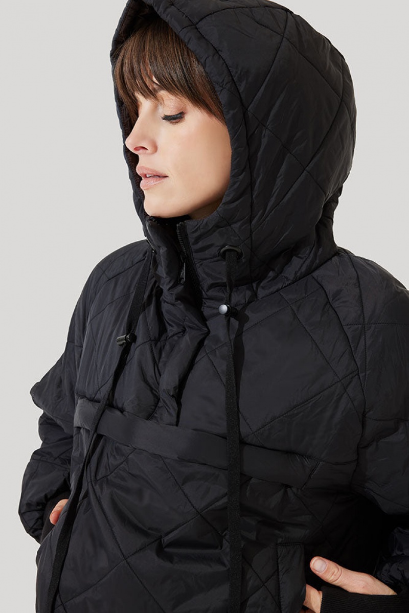 POPFLEX Pillow Packable Puffer Jacket Schwarz | 79VYMABLD