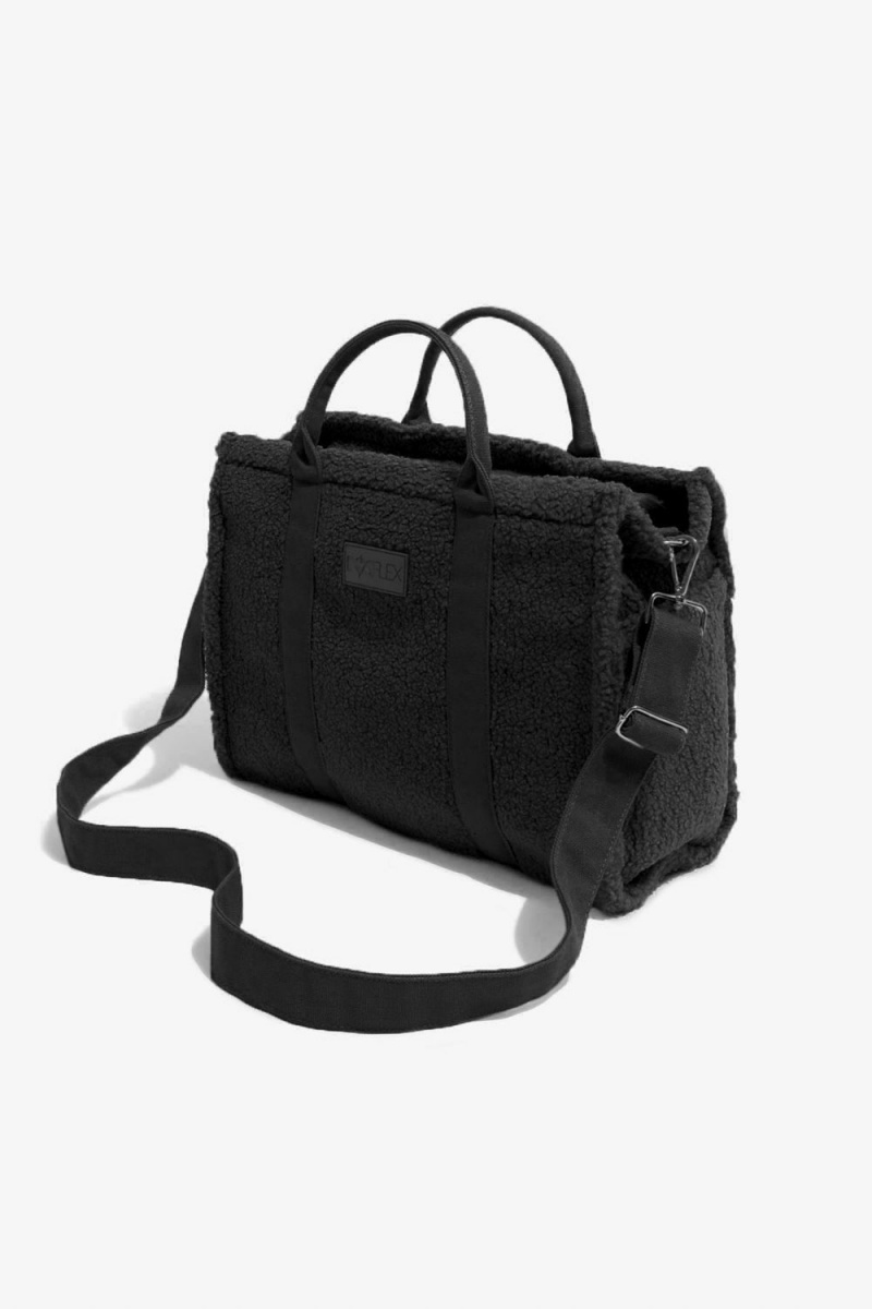 POPFLEX Sherpa Sloane Tote Schwarz | 34OFPGLAE