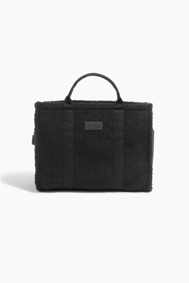 POPFLEX Sherpa Sloane Tote Schwarz | 34OFPGLAE