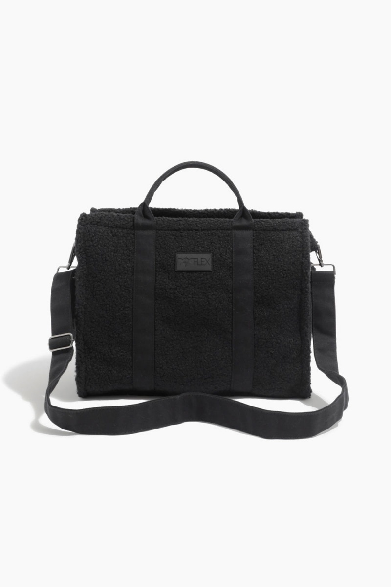 POPFLEX Sherpa Sloane Tote Schwarz | 34OFPGLAE