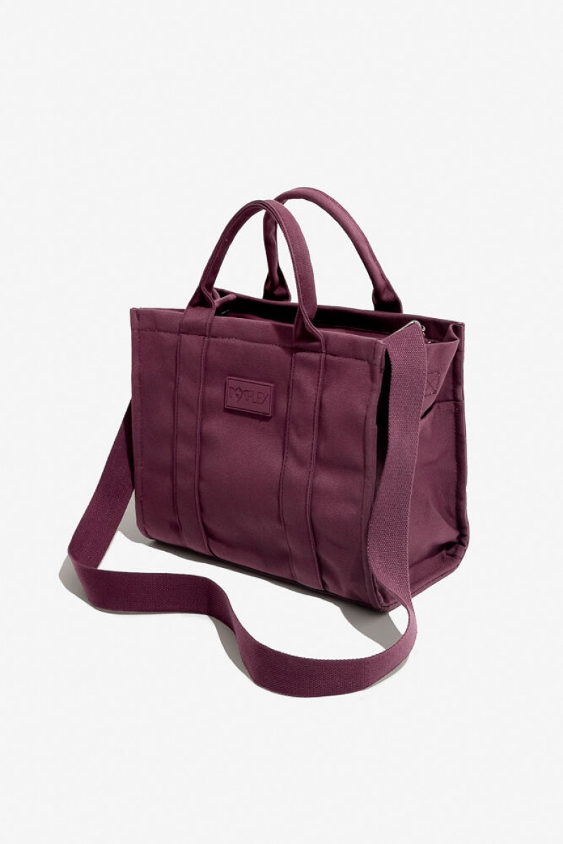 POPFLEX Small Sloane Tote Huckleberry | 46YWMZOSD