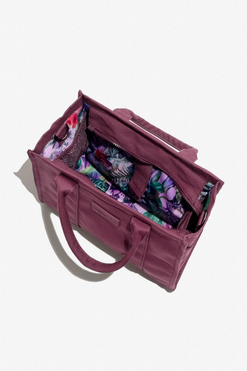 POPFLEX Small Sloane Tote Huckleberry | 46YWMZOSD