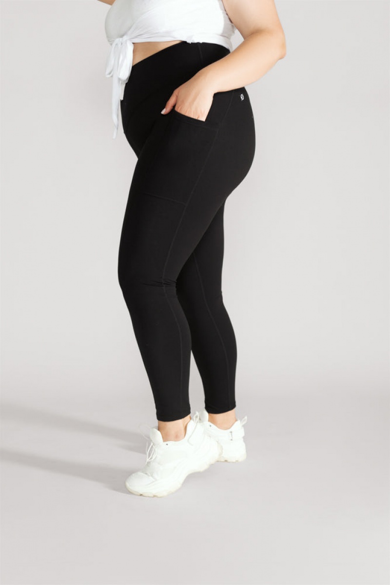 POPFLEX Supersculpt™ Leggings with Pockets (Soft Touch) Schwarz | 19UYHQBIV