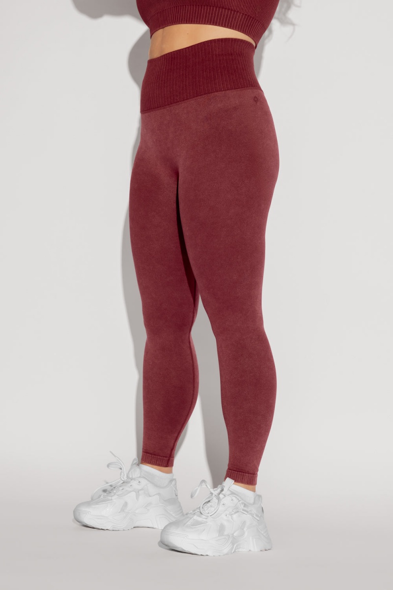 POPFLEX Supersculpt™ Seamless Leggings Garnet | 48DLAGBOZ