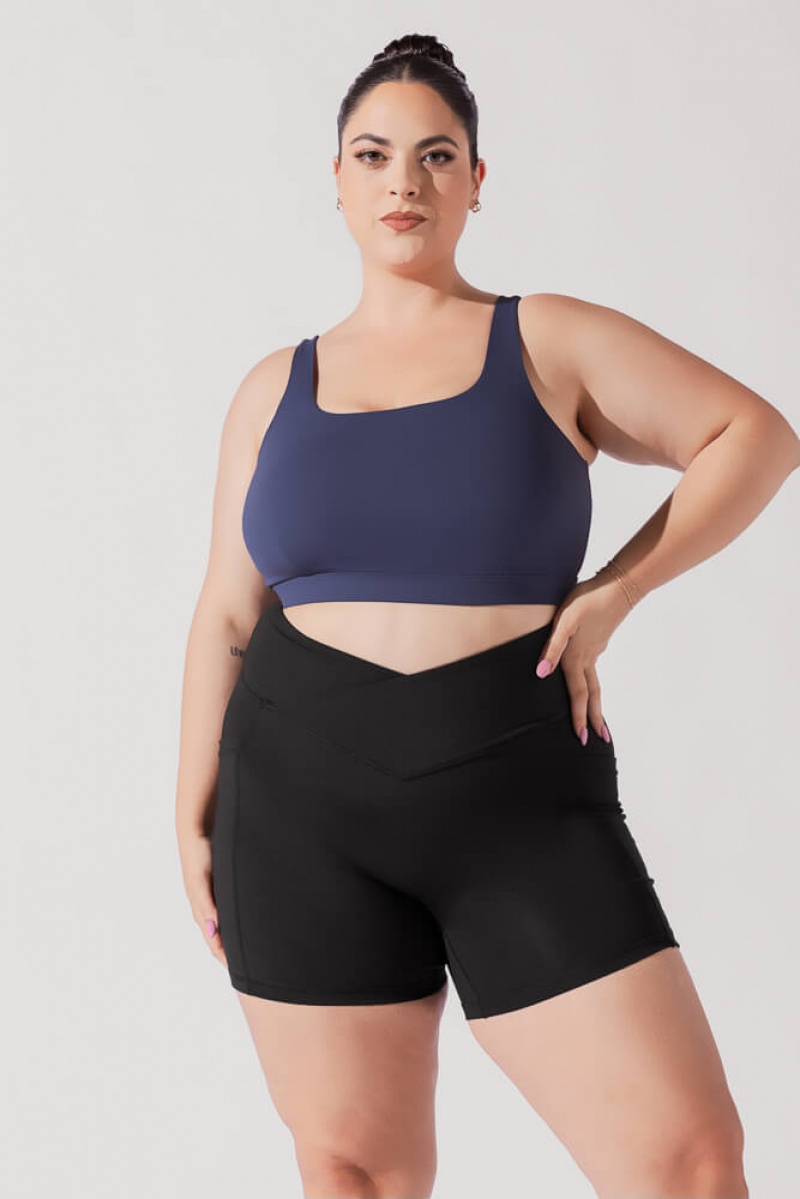 POPFLEX Tone Bra Navy | 47FOREJWH