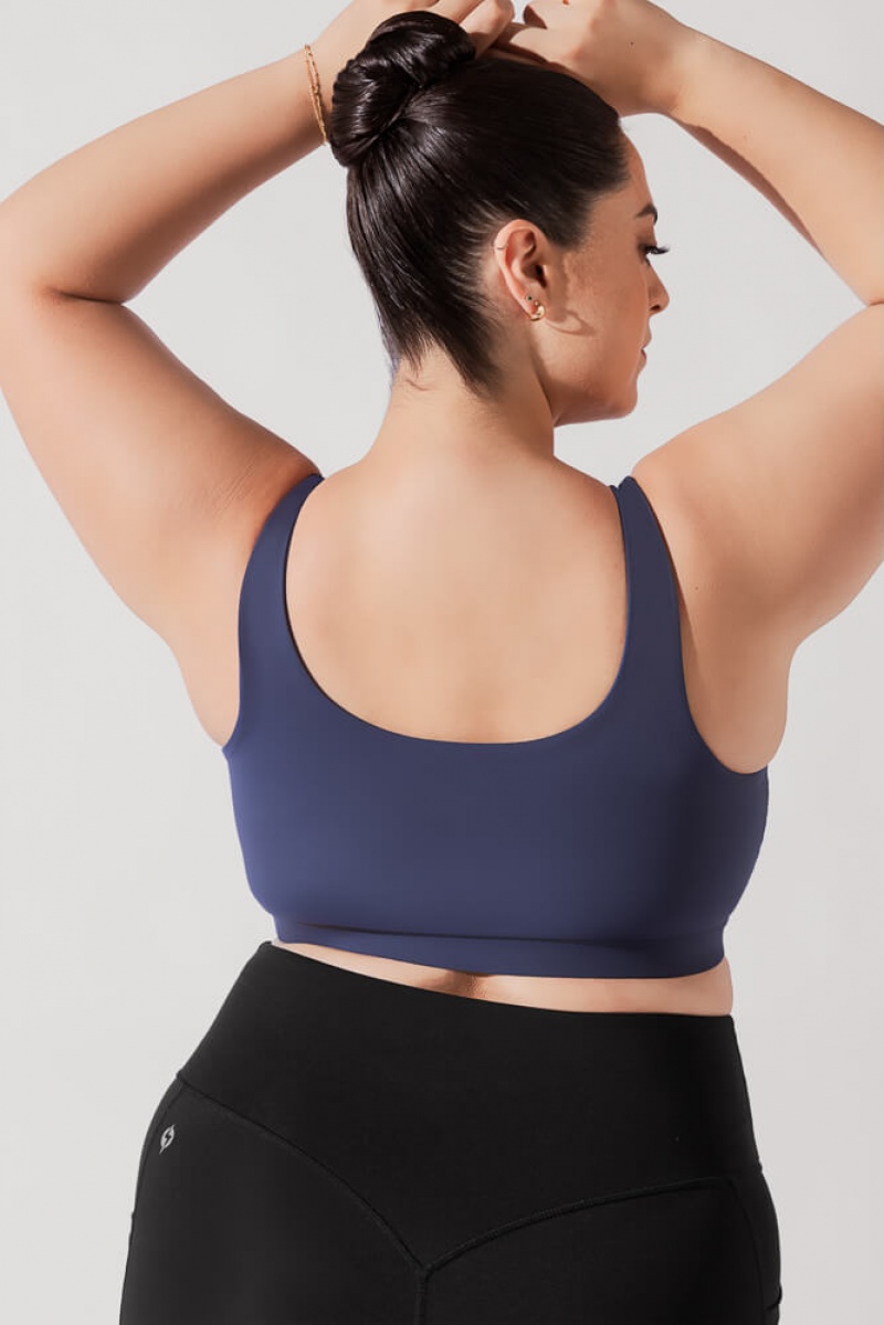 POPFLEX Tone Bra Navy | 47FOREJWH