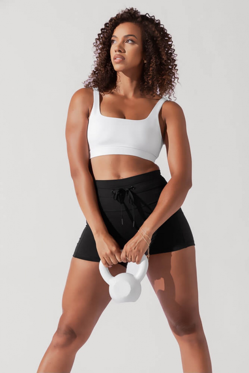 POPFLEX Tone Bra Weiß | 86VSQPORJ