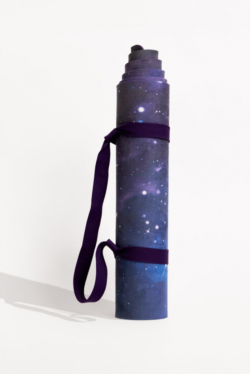 POPFLEX Vegan Wildleder Yoga Mat Diamond Sky | 92MOHVDWL