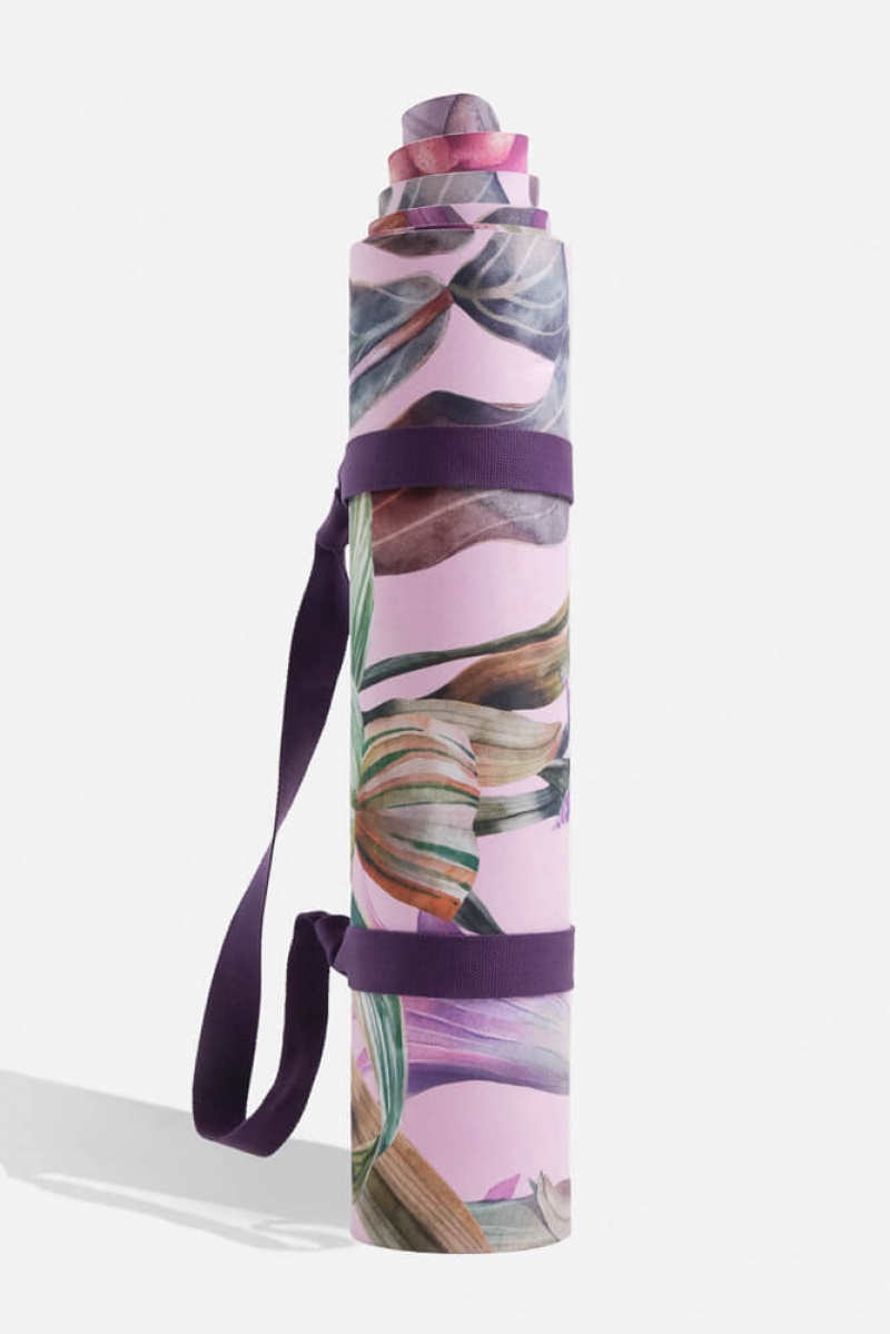 POPFLEX Vegan Wildleder Yoga Mat Lavendel | 14RAVCYUK