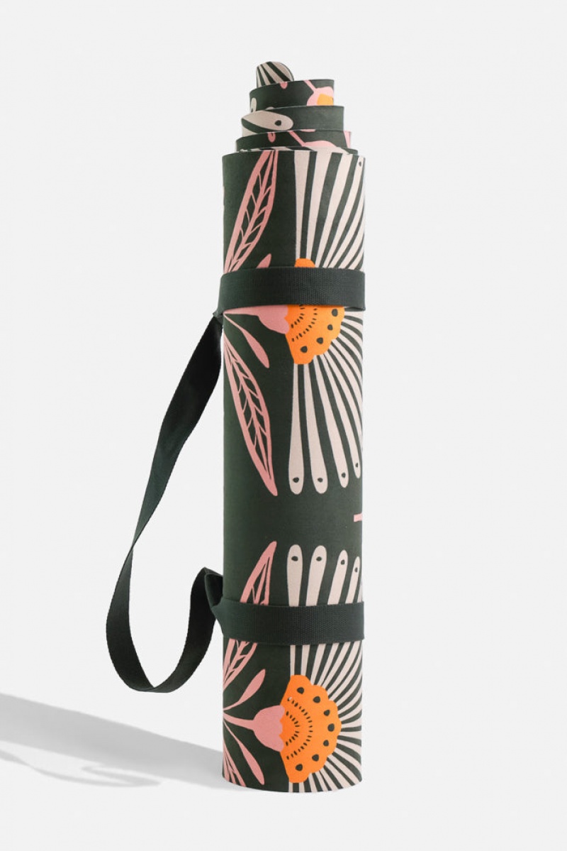 POPFLEX Vegan Wildleder Yoga Mat Lotus Tribe | 38JNFUPDL