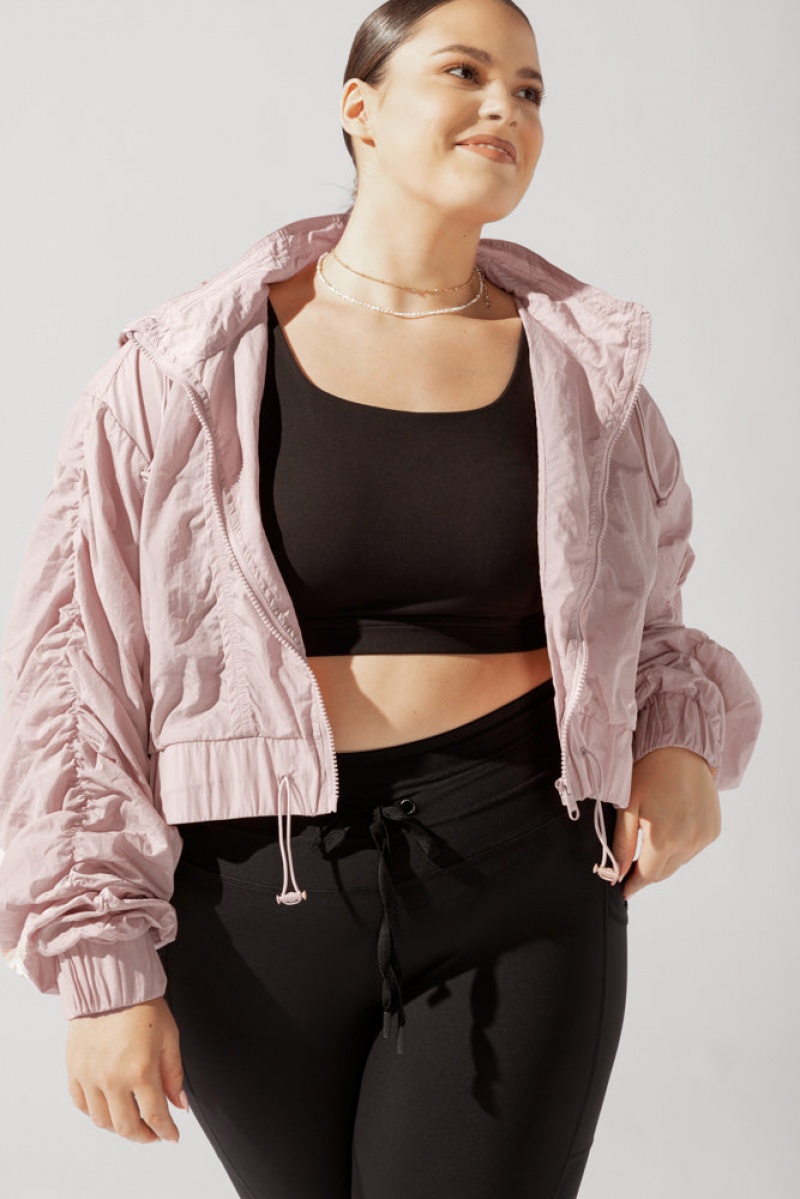 POPFLEX Whimsical Breeze Windbreaker Blush | 13UMEGHYB