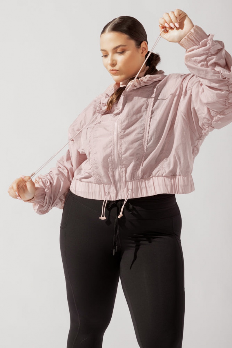 POPFLEX Whimsical Breeze Windbreaker Blush | 13UMEGHYB