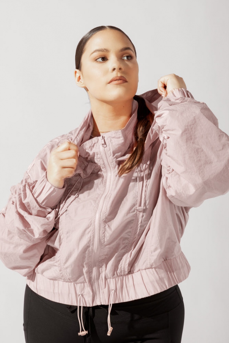 POPFLEX Whimsical Breeze Windbreaker Blush | 13UMEGHYB